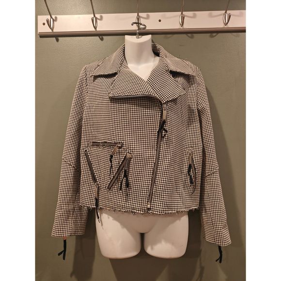 Public School New York PSNY houndstooth jacket medium